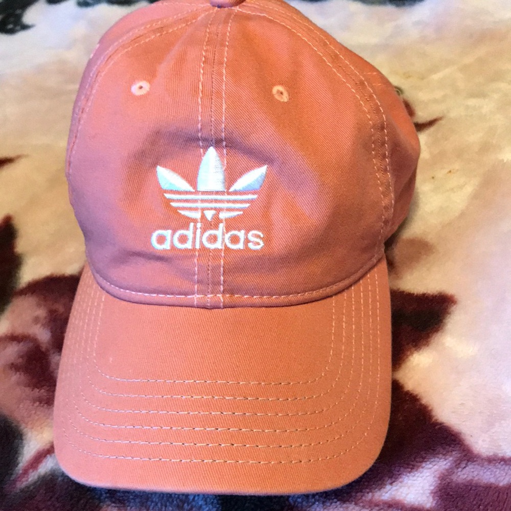 Pink Adidas dad adjustable hat